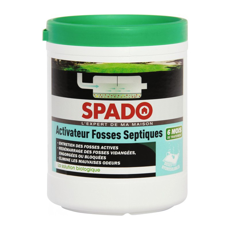 Activateur fosse septique BIO - SPADO - Canalisations / fosses - BR-013402