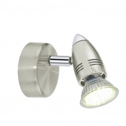 Spot LED - Acier nickelé - 7 cm - Magnum - EGLO - Pour l'intérieur - BR-230505