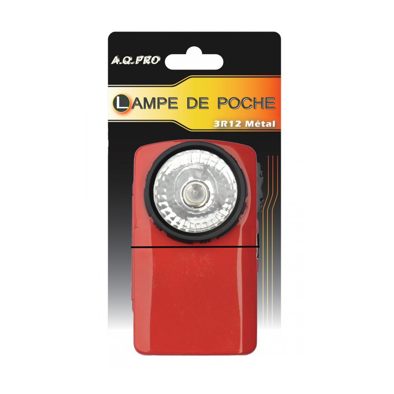 Lampe de poche en métal - 3R12 - AQ PRO - Lampes portatives et torches - BR-601492