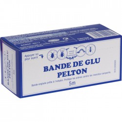 Bande de glu arboricole - anti insectes - 5 m - PELTON - Mastic et Glu - BR-340384