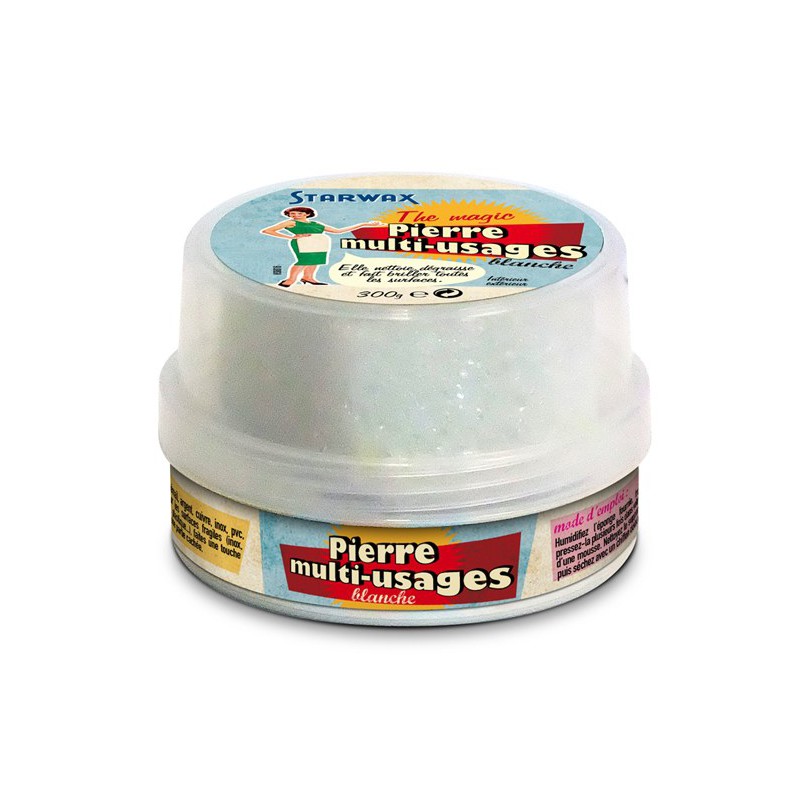 Pierre multi-usages - THE MAGIC PIERRE - 300 Gr - STARWAX - Produits multi-usages - BR-318554