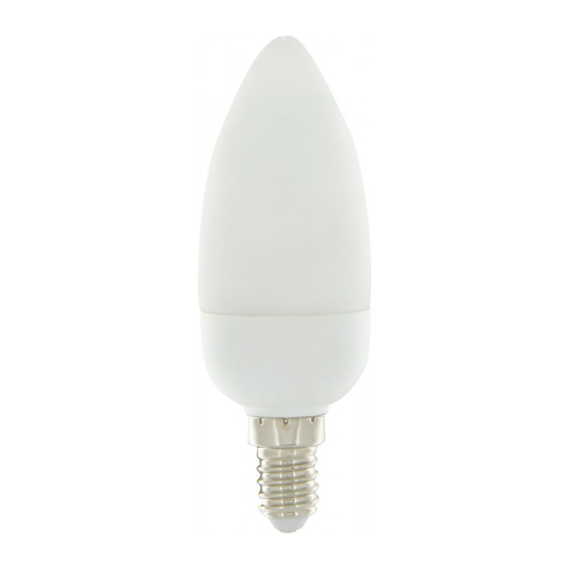 Ampoule Fluocompacte - Flamme - E14 - 7 W - 287 lumens - DHOME - Ampoules fluocompactes - BR-244155