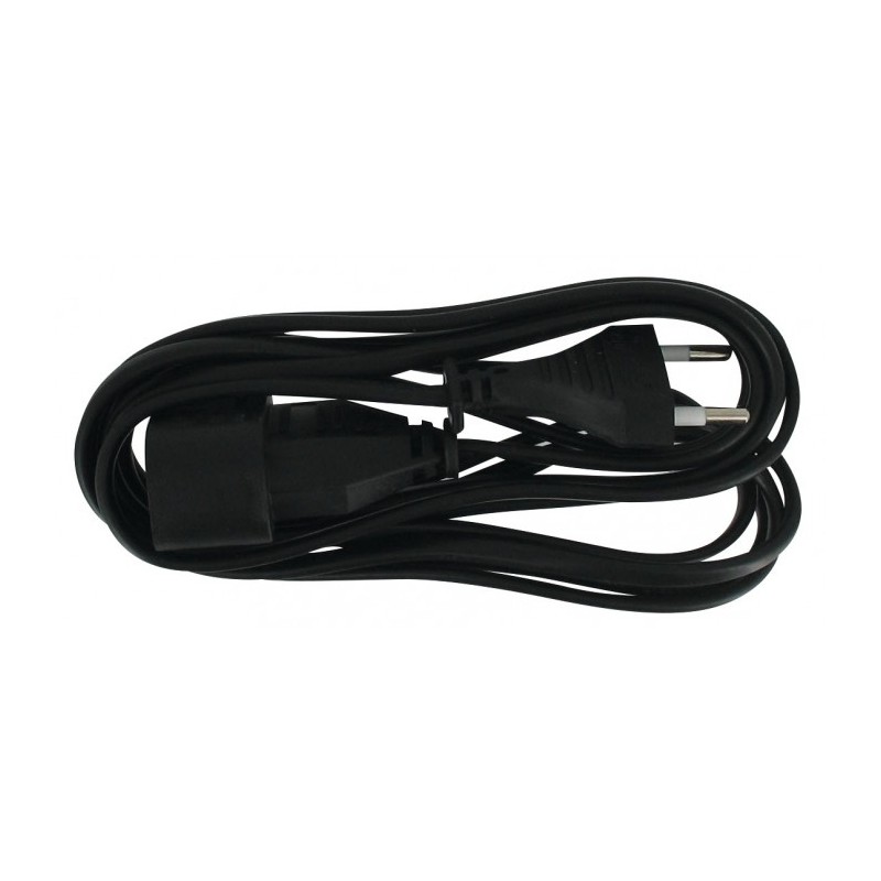 Rallonge câble méplat 2 M - Noir - DHOME - Rallonges électriques - BR-243509