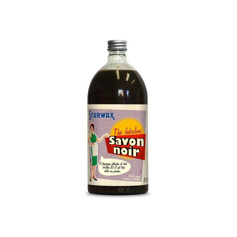 Savon Noir liquide concentré - THE FABULOUS - 1 L - STARWAX - Produits multi-usages - BR-318546 Savon Noir liquide concentré - THE FABULOUS - 1 L - STARWAX - Produits multi-usages - BR-318546