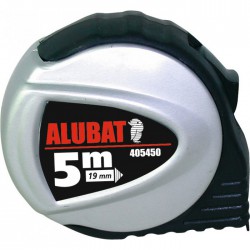 Mètre Alubat - Boitier ABS et aluminium - 5 M - OUTIBAT - Mètres - BR-405450