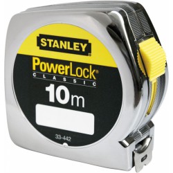 Mètre anti-choc - Classic ABS - 10 M - 25 mm - Powerlock - STANLEY - Mètres - BR-571970