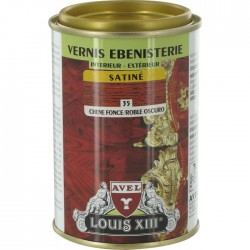 Vernis ébénisterie - Satiné - Chêne foncé - 250 ml - AVEL - Lasures et Vernis - BR-295477