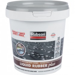 Imperméabilisant toitures - STOP fuite - Liquid Rubber - Gris - 750 ml - RUBSON - Enduit anti-humidité / étanchéité - BR-960333