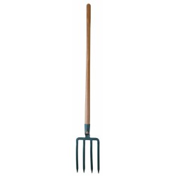 Fourche à  bécher - 25 cm - Avec manche - CAP VERT - Rateau / Fourche / Balai ... - BR-325885