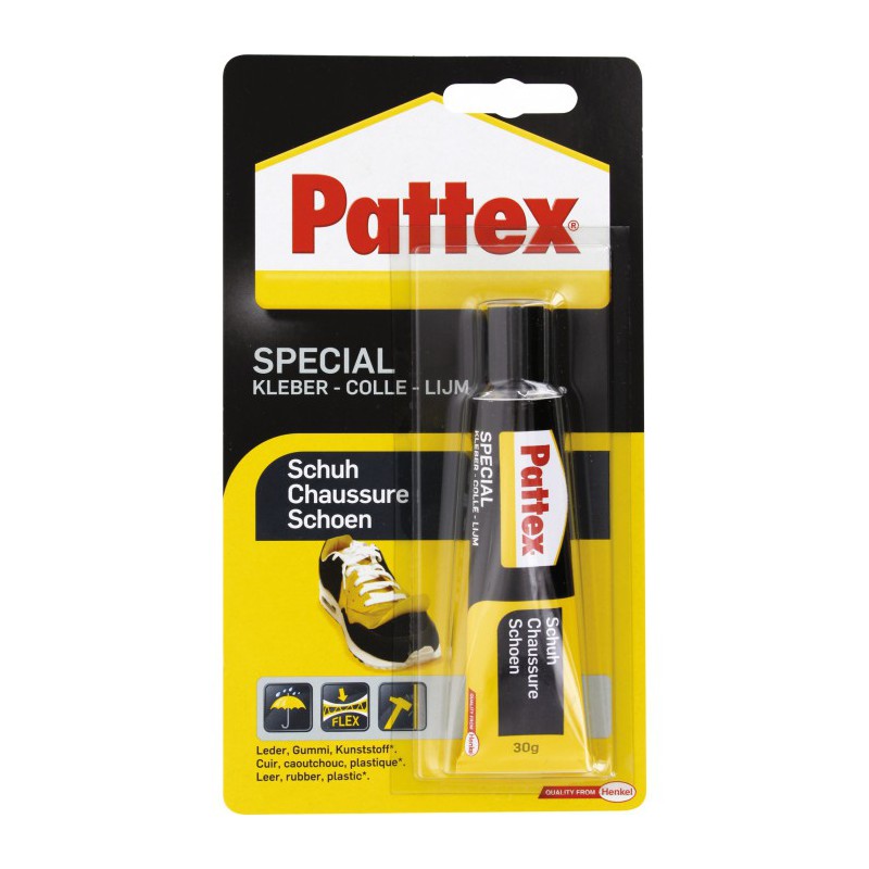 Colle spécial chaussures - 30 Grs - PATTEX - Colle - BR-749585 Colle spécial chaussures - 30 Grs - PATTEX - Colle - BR-749585