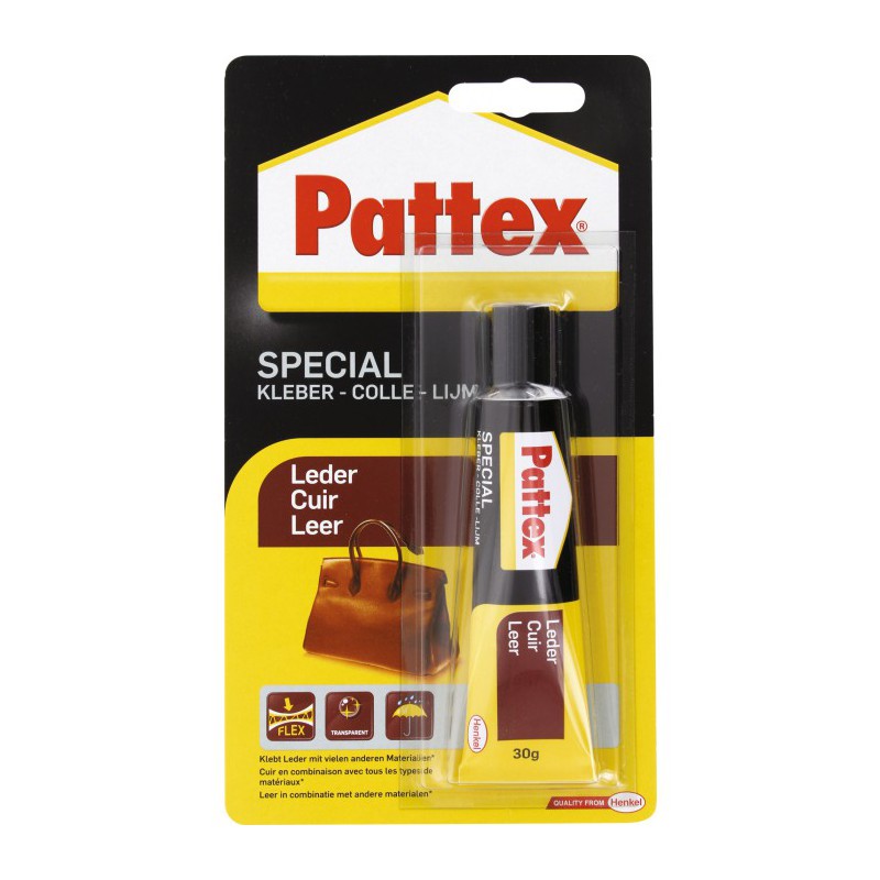 Colle spécial Cuir - 30 Grs - PATTEX - Colle - BR-749586 Colle spécial Cuir - 30 Grs - PATTEX - Colle - BR-749586