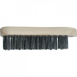 Brosse abrasive violon - Acier rond - OUTIBAT - Brosse de ponçage - BR-120900