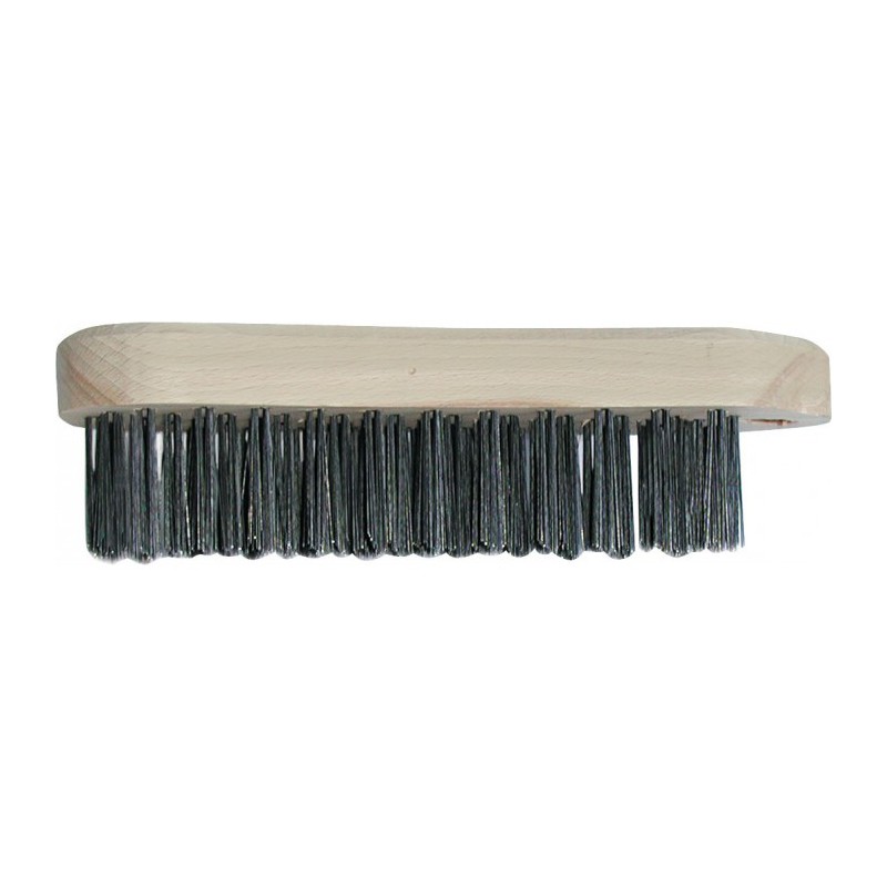 Brosse abrasive violon - Acier rond - OUTIBAT - Brosse de ponçage - BR-120900