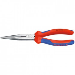 Pince demi-ronde avec tranchant - Bec long - 200 mm - KNIPEX - Pinces - BR-570407