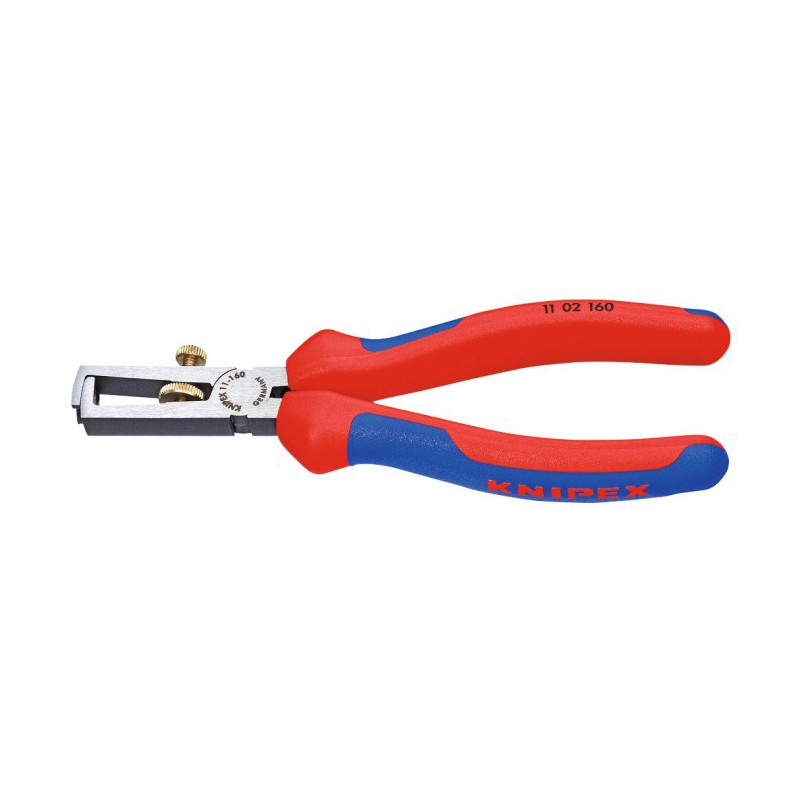 Pince à  dénuder avec gaines bi-matière - 160 mm - KNIPEX - Pinces - BR-570411