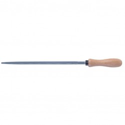 Lime ronde - Manche en bois - Mi-douce - 200 mm - MOB - Limes et rapes - BR-162485