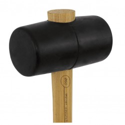 Maillet en caoutchouc dur - 55 mm - Noir - MOB - Maillet - BR-575682