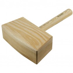 Maillet de menuisier en bois - 750 Grs - 41 mm - MOB - Maillet - BR-175749