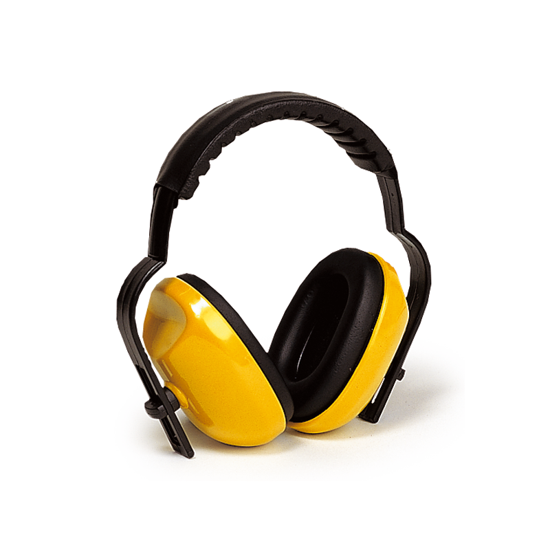 Casque Anti-bruit molettonné Jaune - 25 dB - EARLINE - Casques anti-bruit / Bouchons - SI-126561