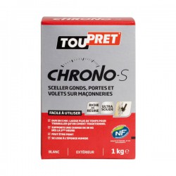 Enduit de scellement rapide e- Chrono - 1 Kg - TOUPRET - Enduit universel / Multi-usages - DE-486746