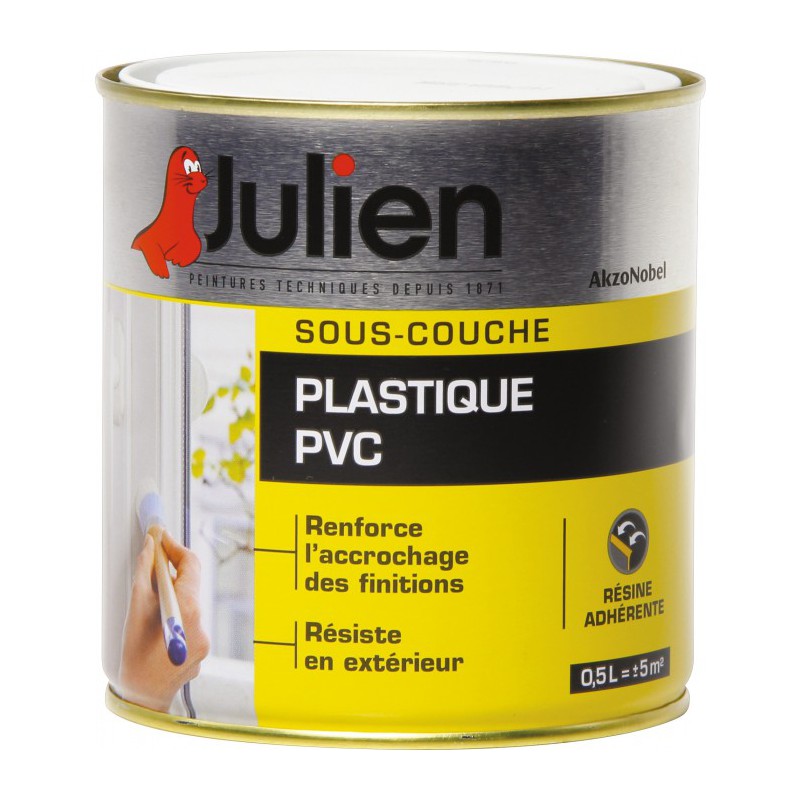 Sous-couche sur Plastique, PVC - 500 ml - JULIEN - Peintures - BR-109657