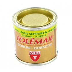 Peinture de décoration - Tolemail Dorure - Vieil Or - 50 ml - AVEL - Peintures - BR-727977