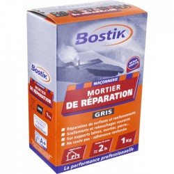 Mortier de réparation toutes surfaces - 1 Kg - BOSTIK - Mortier - BR-712933