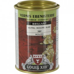 Vernis ébénisterie - Brillant - Incolore - 250 ml - AVEL - Lasures et Vernis - BR-295205