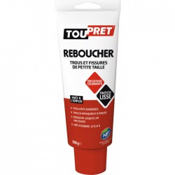 Enduit de rebouchage en pâte - Tube de 290 Grs - TOUPRET - Enduit de rebouchage - BR-616103