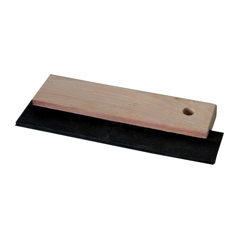 Raclette de carreleur - Caoutchouc / Bois - 27 cm - OUTIBAT - Raclette de carreleur - BR-853400