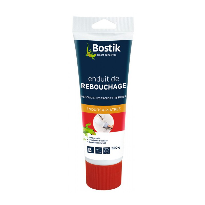 Enduit de rebouchage en pâte - Intérieur - 330 Grs - BOSTIK - Enduit de rebouchage - BR-125123