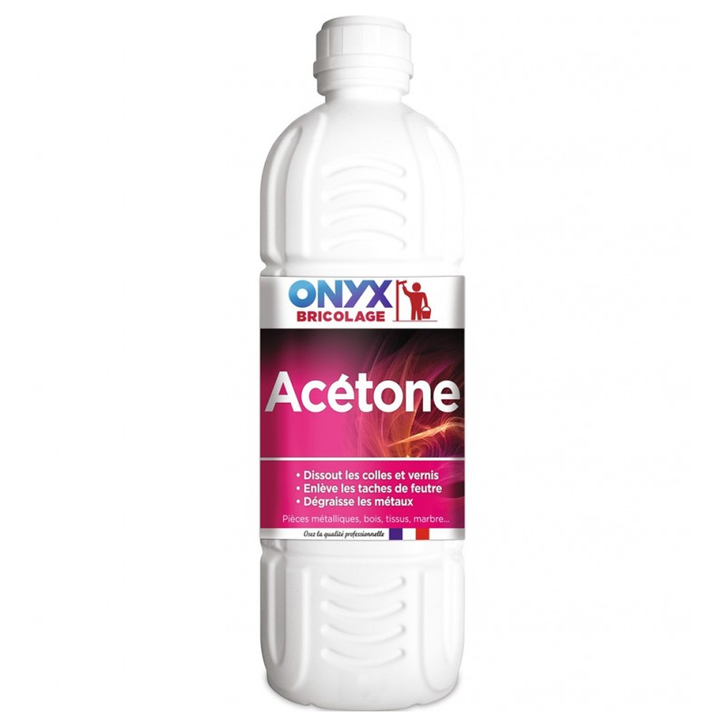 Acétone : Dissolvant pour vernis et peinture - 1 L - ONYX - Accueil - BR-450758