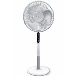 Ventilateur sur pied - QuietSet - Puissant et télécommandé - Blanc - HONEYWELL - Ventilateurs - BR-537472