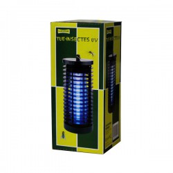 Lampe UV Tue insectes - Tube néon - 6 Watts - Lucifer - MASY - Désinsectiseurs électriques - BR-749331