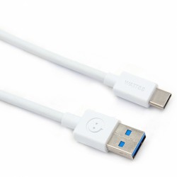 Câble universel Type-C vers USB 3.0 - Blanc - 1 M - WATT&CO - Informatique / Vidéo - BR-537647