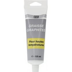 Graisse graphitée pour haute température - Tube de 125 ml - GEB - Solvant / Graisse - BR-729949