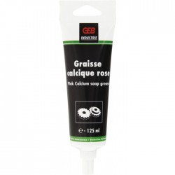 Graisse calqcique rose pour usage courant - tube 125 ml - GEB - Solvant / Graisse - BR-630142