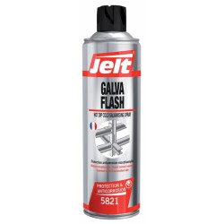 Retouche pour acier galvanisé - Galva Flash - 650 ml - JELT - Solvant / Graisse - SI-302281