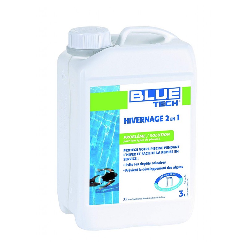 Hivernage pour protection durant l'hiver - 3 L - BLUE TECH - Traitement / réparation piscine - BL500763