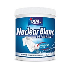 Blanchisseur / détachant - Oxygène actif - Nuclear Blanc - 450 Grs - IDEAL - Détachant pour textile - DE-737809