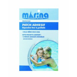 Patch adhésif pour réparation liner et piscine gonflable - MARINA - Traitement / réparation piscine - 88827