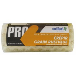 Manchon pour rouleau de peinture - Spécial crépi gros grain - 180 mm - OUTIBAT - Manchons pour rouleau de peinture - BR-140888