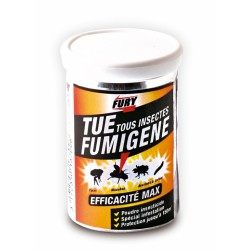 Poudre insecticide - Tue Tous insectes - Fumigène - 150m3 - FURY - Insectes rampants - DE-316661