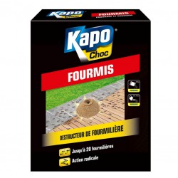 Anti-fourmis - Destructeur de fourmilière - Action radicale - 400 Grs - KAPO CHOC - Insectes rampants - BR-960096