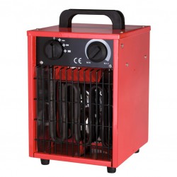 Radiateur de chantier - Soufflant - Portable - Rouge - 3000 Watts - VARMA - Radiateurs soufflant - BR-244187