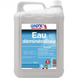 Eau déminéralisée - Anticalcaire et antitartre - 5 L - ONYX -  - BR-466832