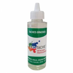 Détachant professionnel - Tâches Grasses - 108 ml - EXO TACHES - Détachant pour textile - B10053GR