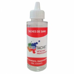 Détachant professionnel - Tâches de sang- 108 ml - EXO TACHES - Détachant pour textile - B10053S