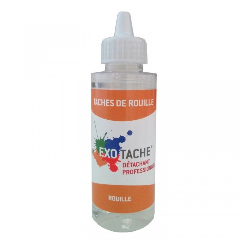 Détachant professionnel - Tâches de rouille - 108 ml - EXO TACHES - Détachant pour textile - B10053R