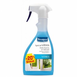 Nettoyant pour vitres à  l'alcool - 500 ml - STARWAX - Entretien des vitres - 530